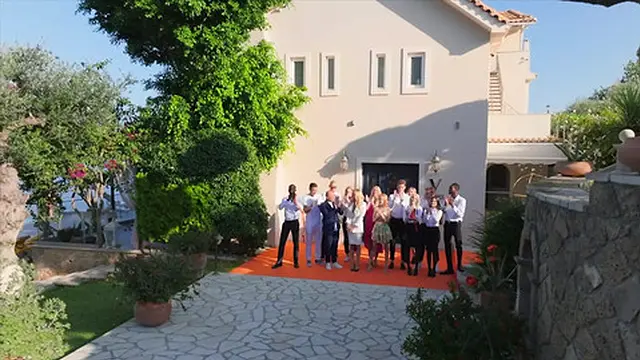 Quenching the beast′s desires &mdash;  petite blonde Claire gets brutal DP treatment at the swanky hotel