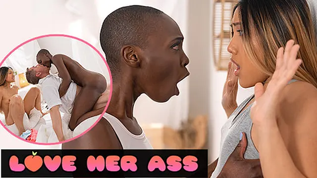 Slutty Asians & Black babes engage in raunchy group sextape with butt🍑-busting squirts