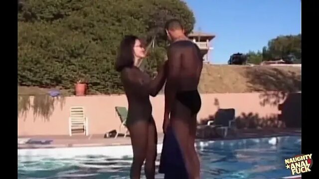 She thought she wouldnt get gangbanged by everybody while fully naked at a public pool
