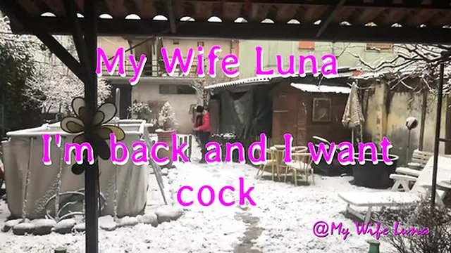 I return from college &mdash;  and my big dick🍆 craves her so much