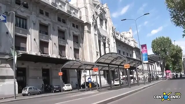 Morena and Daiana's legendary double penetration taxi ride