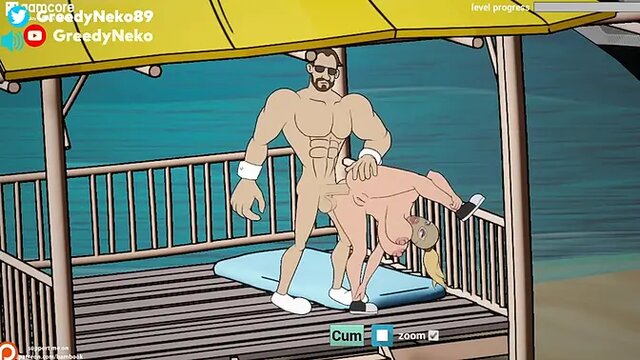 Naughty cartoon mom gets fucked in summer time