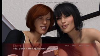 Moaning milfs share nasty dick🍆, get drenched in hot semen in 3D animated XXX delight