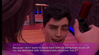 Cum-covered clubhouse canoodling with my tight-assed tart in a noisy niteclub - 3D hentai hardcore!