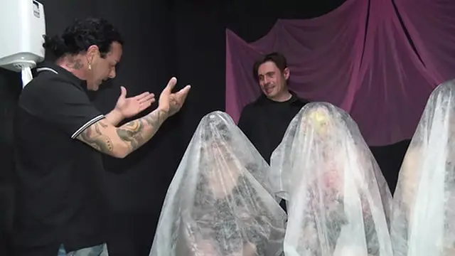 Desperate Brides with Open Legs