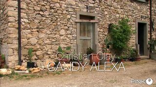 Getting my ass🍑 pumped hard on the mountain with Candy Alexa's tight hole