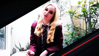 Sweet young blonde gets her ass🍑 destroyed and self-pleasured