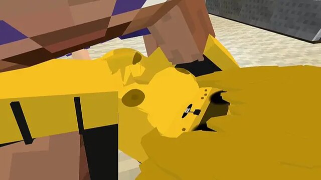 Golden Fazclaire's Nightclub Edition: Futanari fucked in 3D animation