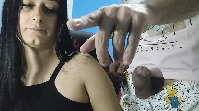 Provocative wife gets fucked up the ass by PC tech neighbor