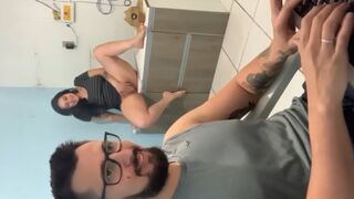 Dirty little whore gets her nasty anal👌 fix courtesy of my gigantic cock🌭