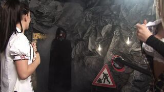 Two Schoolgirls Getting Fucked By A Masked Stranger