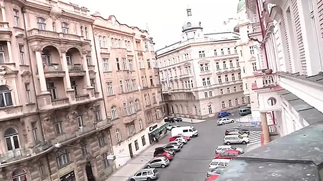 Three-way anal👌 with cute small tits fucked   cum in mouth