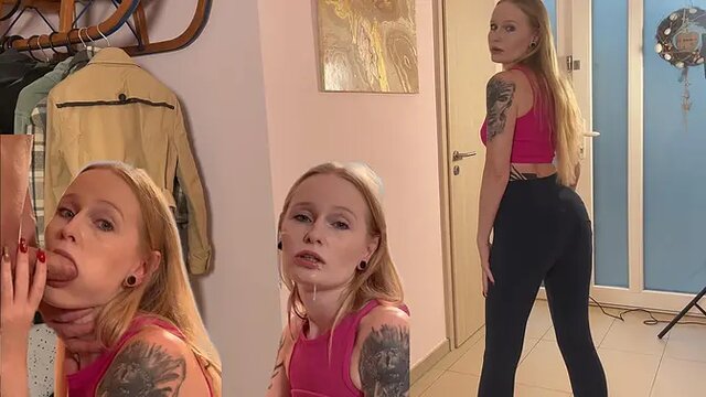 German MILF cheats on hubby with young stud