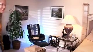 Blonde Babe Gets Double-Fucked by Two Raw Cocks, Faces, and Anals, Orgasms Galore!