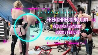 Fetish Compilation: French Pegging, Dominant Woman Anus Stimulation