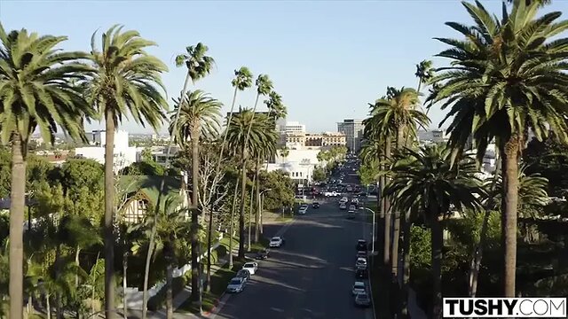 Thin blonde college student enjoys first unforgettable anal experience