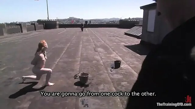 Slutty Madison Young learns proper entry on day four