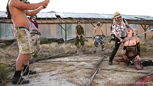 Cherie Deville Gets Knocked Up by Five Penises in a Futuristic Setting