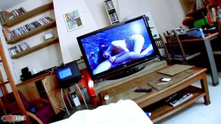 Squirting, fisting, DP, and giant dildo for plump lady