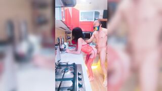 Horny🥵 Actions in the Kitchen
