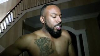 A black cock in a blonde ass