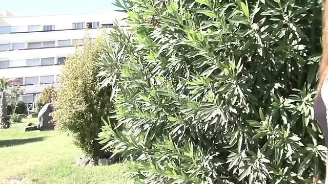 Petite Elena enjoys secret joys in public