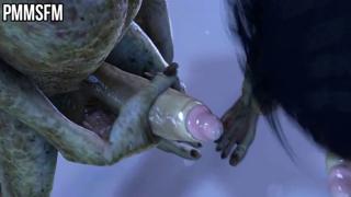 Double Dipped Squirting Whore's Unstoppable Orgasmic Addiction to Gigantic D**ck Delights