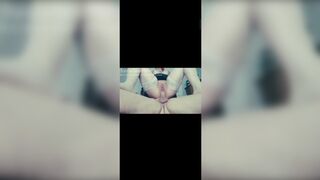 Raw anal👌 fisting, brutal ass🍑 pounding, and explosive cumshot