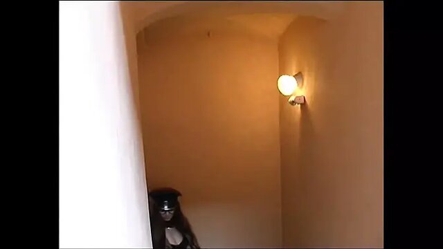 Three slutty MILFs gangbanged by a group of guys in vintage orgy