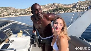 Chloe Chevalier Tried a New Size with a Dark Lover