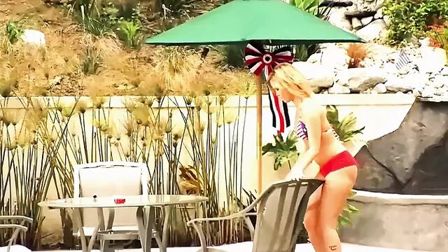 Young Sasha Knox takes a hard pounding in her tight ass