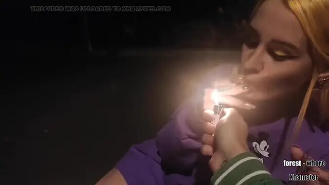 My risky night out in public (humiliation, public, piss, risky, prolapse, fisting, spit)