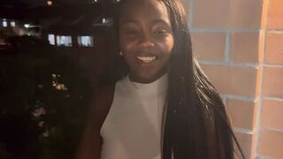 Amateur Anal Creampie for Tight Hole 20 year old Ebony from Big Dick White Man