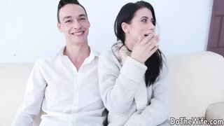 Big Stud Leaves Cuckold Wife Nicole Black with a Hungry Asshole
