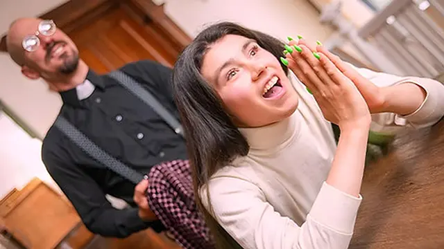 I’m still a virgin &mdash;  hunk &mdash;  but not in my mouth! Tony The D & Ella June for DamnTight