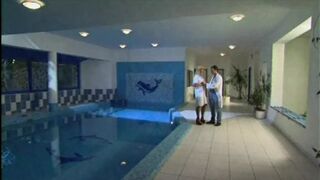 Doctor and Nurse Work Overtime Fucking in the Pool
