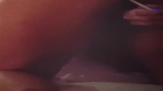 Sucking toy and fucking in homemade sex romp