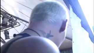 Horny Young Man Fucks MILF in the Garden Straight in the Ass