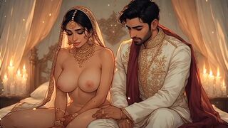 Beautiful Indian stepmother convinced stepson to have sex with her.