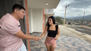 CASUAL SEX WITH MY NEIGHBOR, I FUCK HIM RICH AND WELCOME HIM TO THE SET