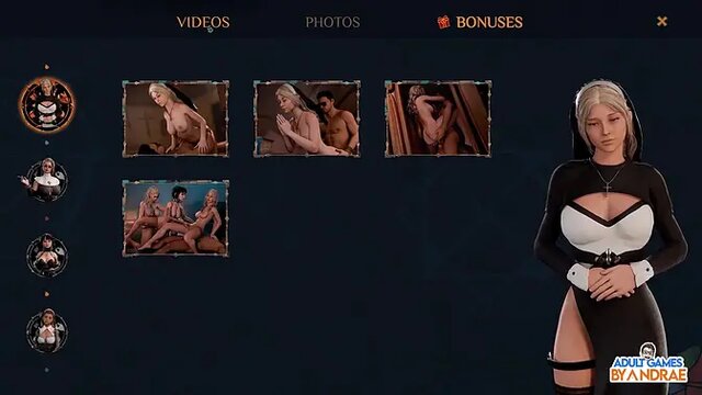 Horny nuns in group sex finale