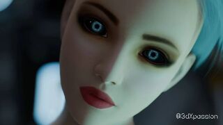 Nexus-3 Kryon Backdoor  Best sex with female android in sci-fi corridor