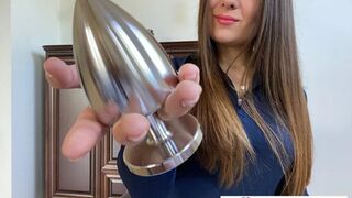 Cruel Reell Masters the 60 mm Stainless Steel Buttplug – Heavy Anal Luxury by Steeltoyz