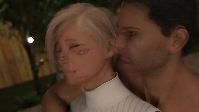 Vivian receives fucked by her husband's boss in his room