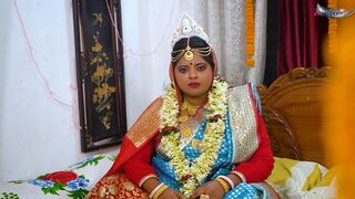 DESI NEWLY MARRIED HUSBAND WIFE HARDCORE FUCK AT FIRST NIGHT FULL MOVIE ( HINDI AUDIO )