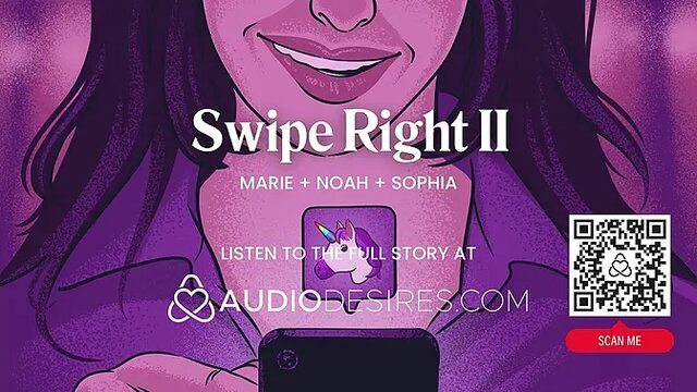 Bisexual FFM threesome with rough anal and oral action