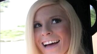 Blonde with Huge Tits and Horny Pussy Revers Riding and Deep Fucking