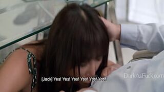 Busty Asian Girl Stoops To Fucking LAWYER For Fortune (Anal On The Table)