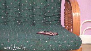 Gorgeous young blonde gets licked and analized by the taxi driver