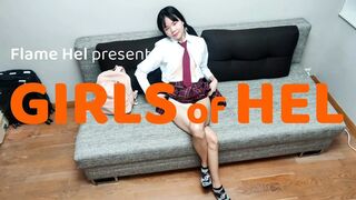 After school she learns how to CUM - age gap amateur couple